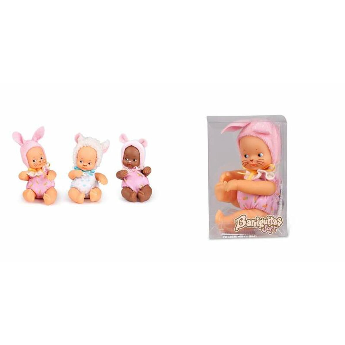 Panenka miminko Barriguitas Soft babies